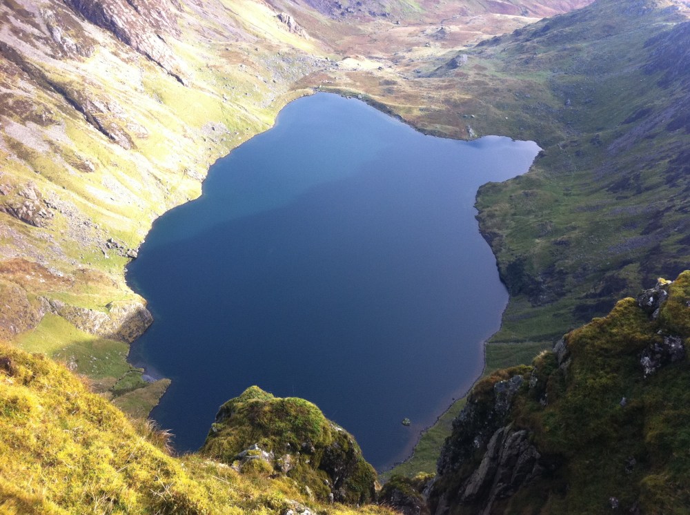 Llyn Cau from above