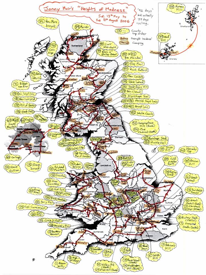 Heights of Madness map