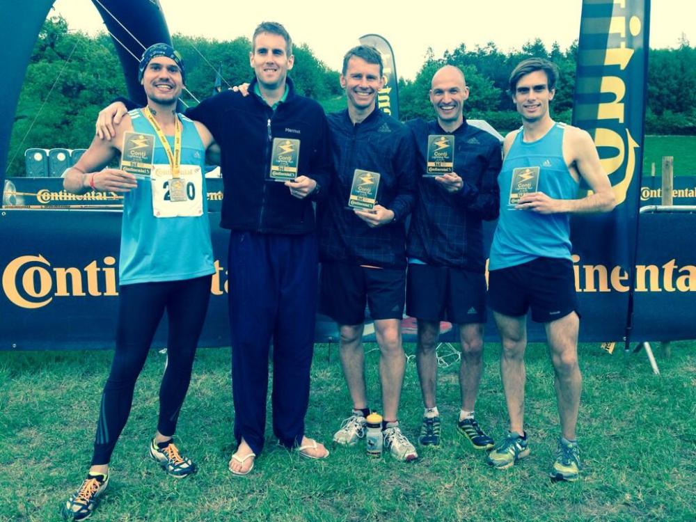 Men's Running - champions!